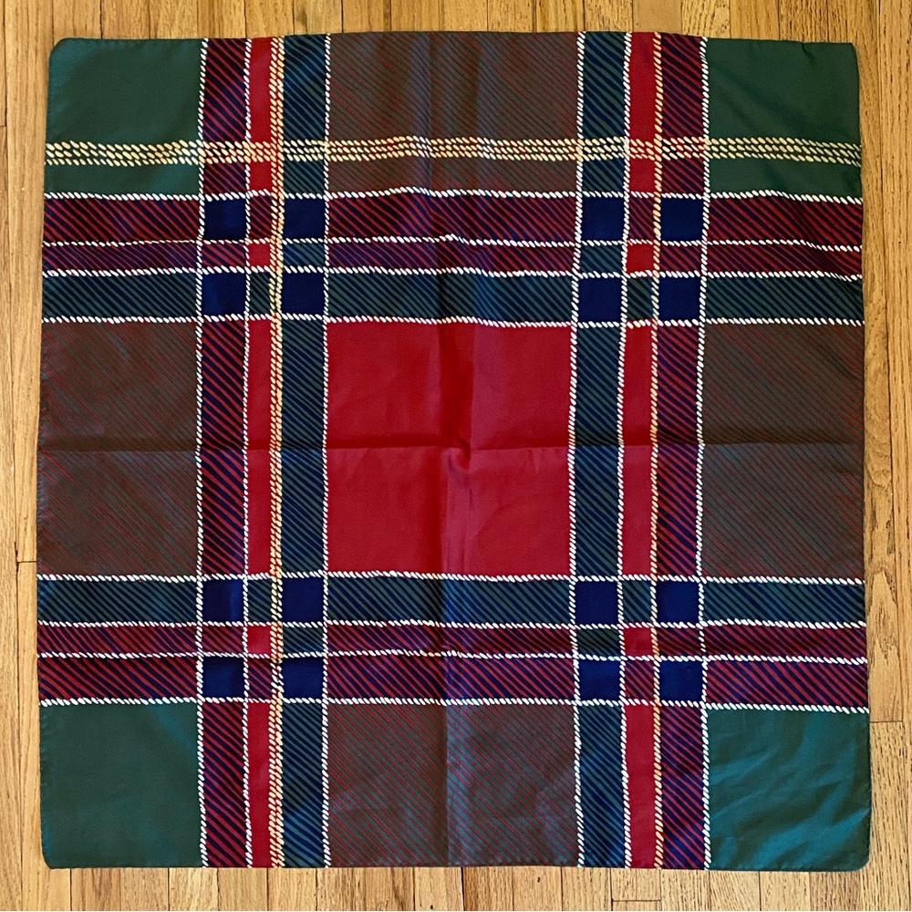 The Monk’s Studio Vintage Patterned Scarf